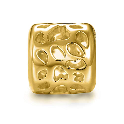 CHAMOON Charm-Anhänger Leopard Silber 18 Karat Vergoldet 31012 von CHAMOON