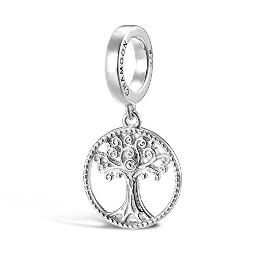 CHAMOON Charm-Anhänger Tree of Life Lebensbaum 925 Sterling Silber 12037 von CHAMOON