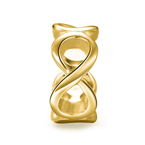 CHAMOON Charm-Anhänger Unendlich Eternity Silber 18 Karat Vergoldet 31024 von CHAMOON