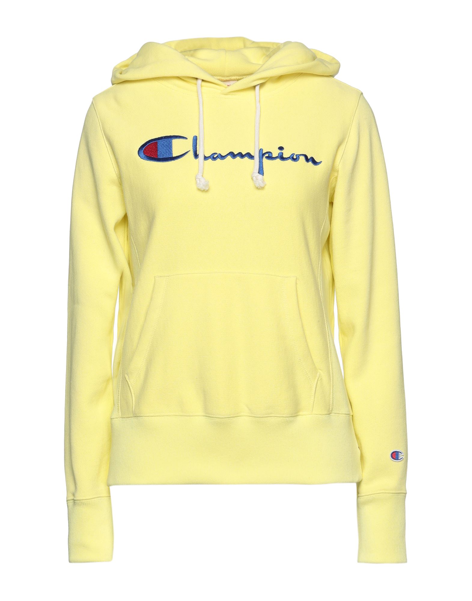 CHAMPION REVERSE WEAVE Sweatshirt Damen Gelb von CHAMPION REVERSE WEAVE