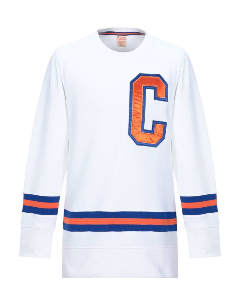 CHAMPION REVERSE WEAVE Sweatshirt Herren Weiß von CHAMPION REVERSE WEAVE