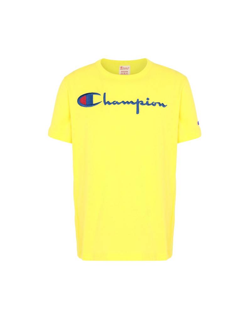 CHAMPION REVERSE WEAVE T-shirts Herren Gelb von CHAMPION REVERSE WEAVE