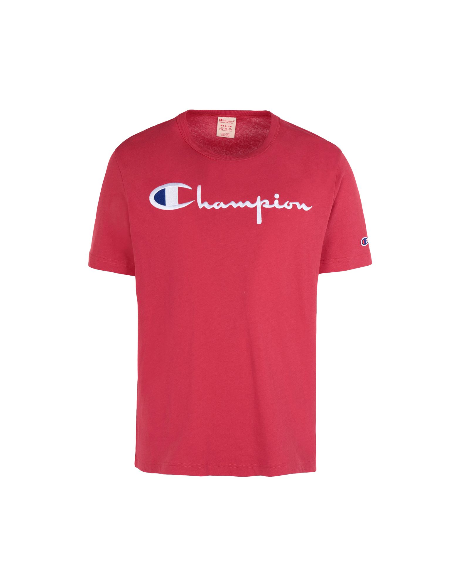 CHAMPION REVERSE WEAVE T-shirts Herren Rot von CHAMPION REVERSE WEAVE