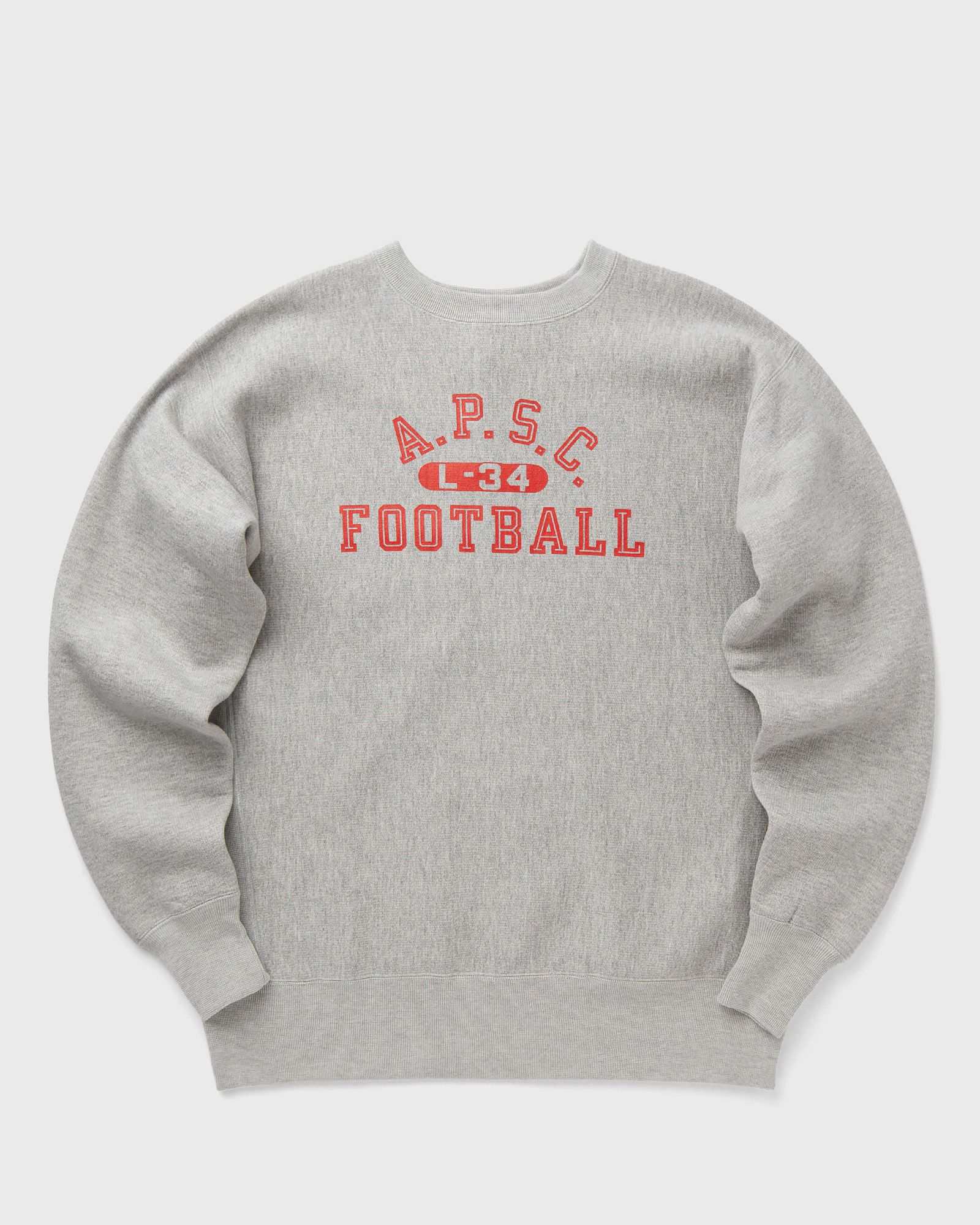 CHAMPION Crewneck Sweatshirt men Sweatshirts grey in Größe:L von CHAMPION