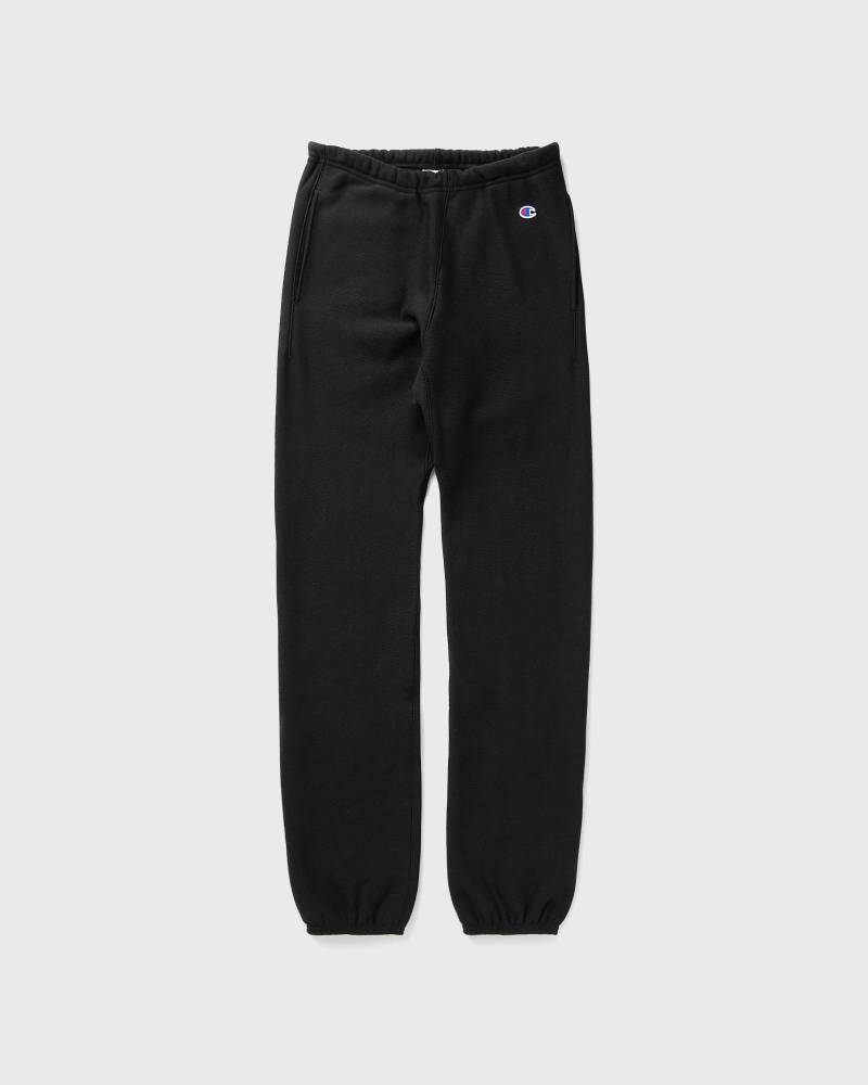 CHAMPION Elastic Cuff Pants Made in USA men Sweatpants black in Größe:M von CHAMPION