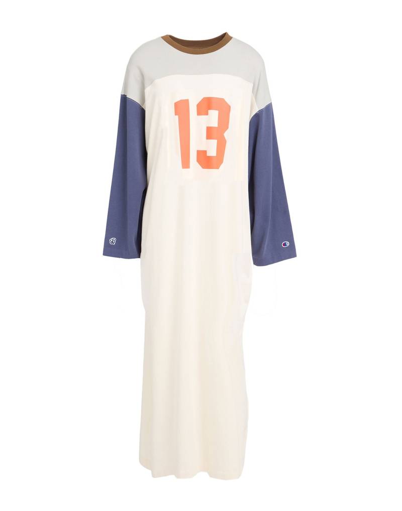 CHAMPION Maxi-kleid Damen Cremeweiß von CHAMPION