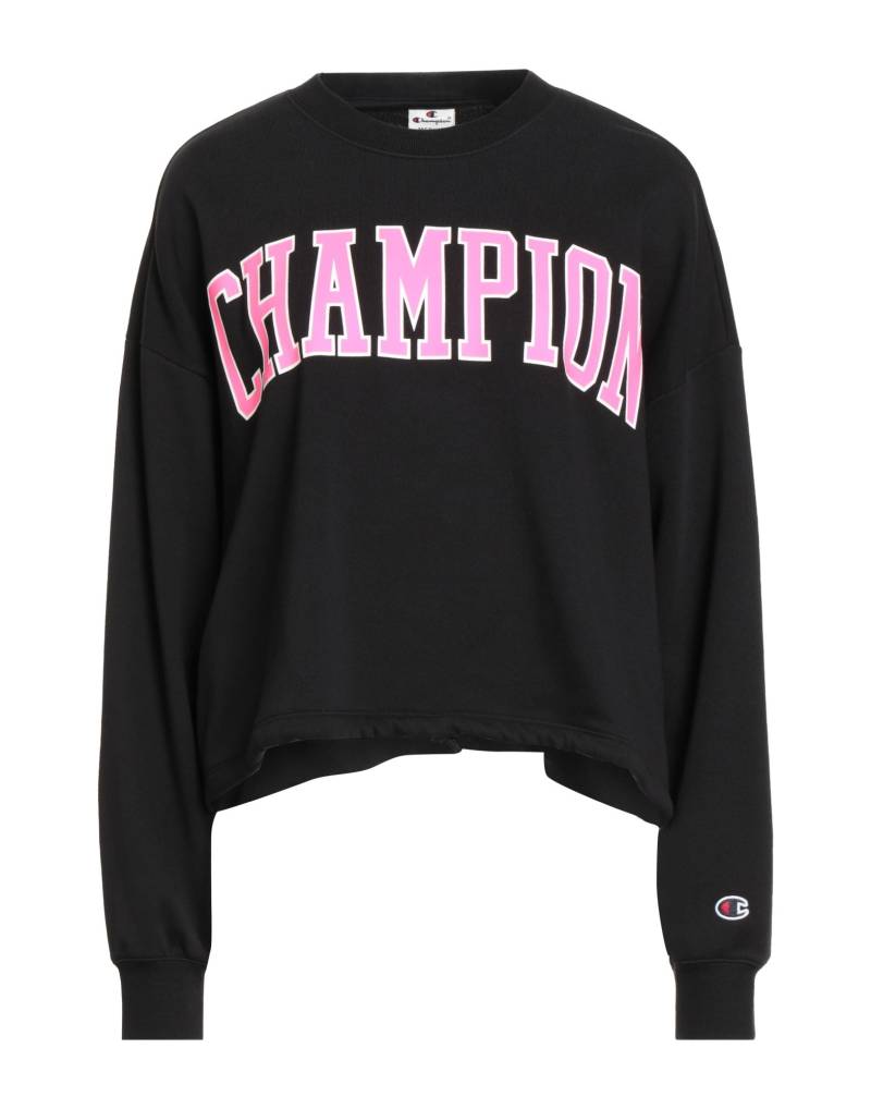 CHAMPION Sweatshirt Damen Schwarz von CHAMPION