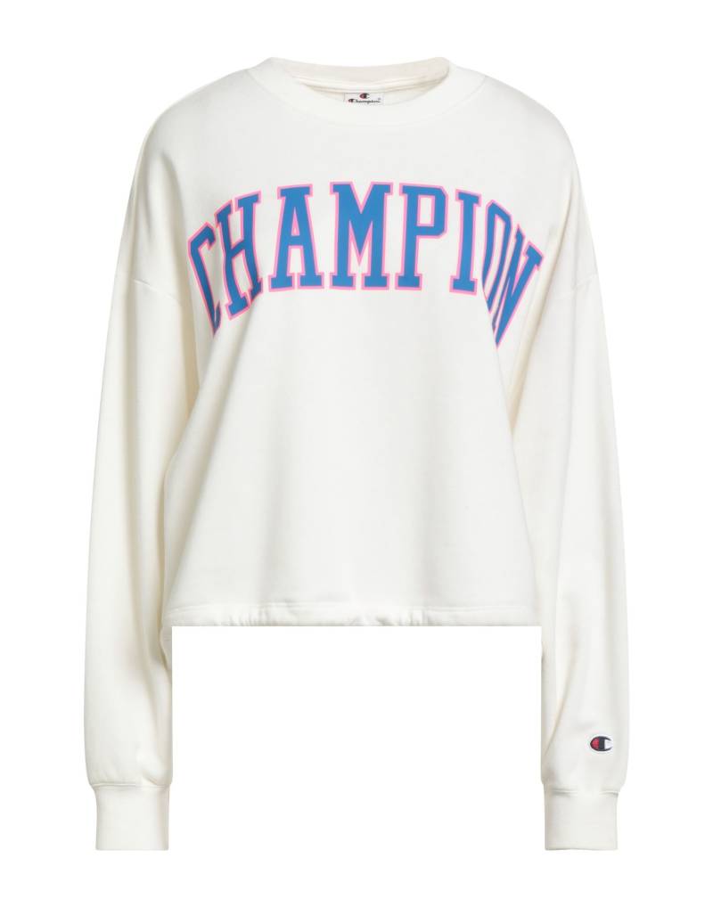 CHAMPION Sweatshirt Damen Weiß von CHAMPION