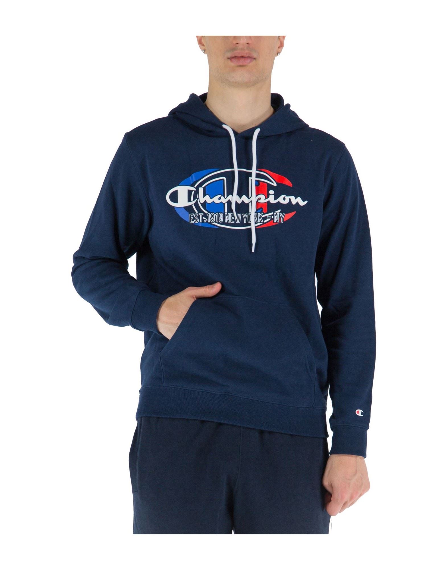 CHAMPION Sweatshirt Herren Blau von CHAMPION