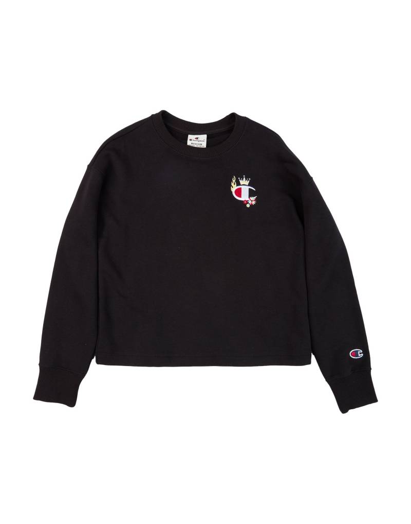 CHAMPION Sweatshirt Kinder Schwarz von CHAMPION