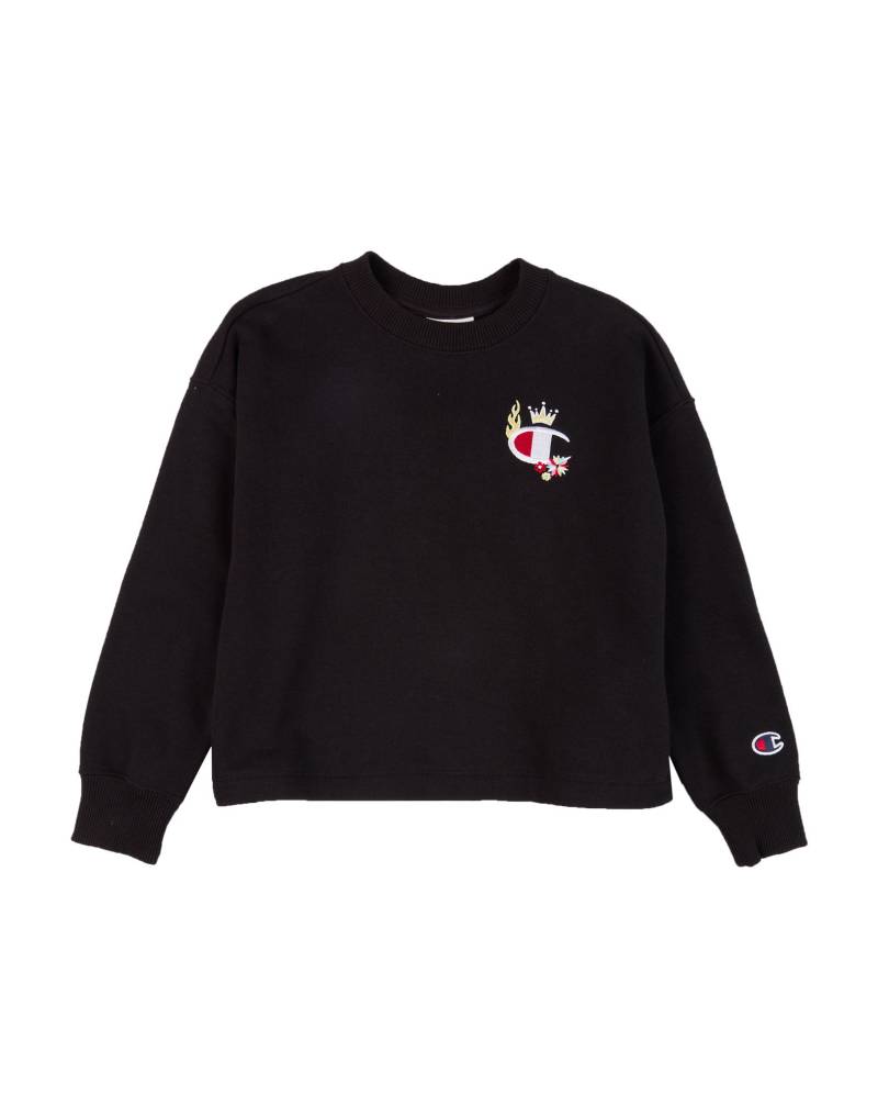 CHAMPION Sweatshirt Kinder Schwarz von CHAMPION