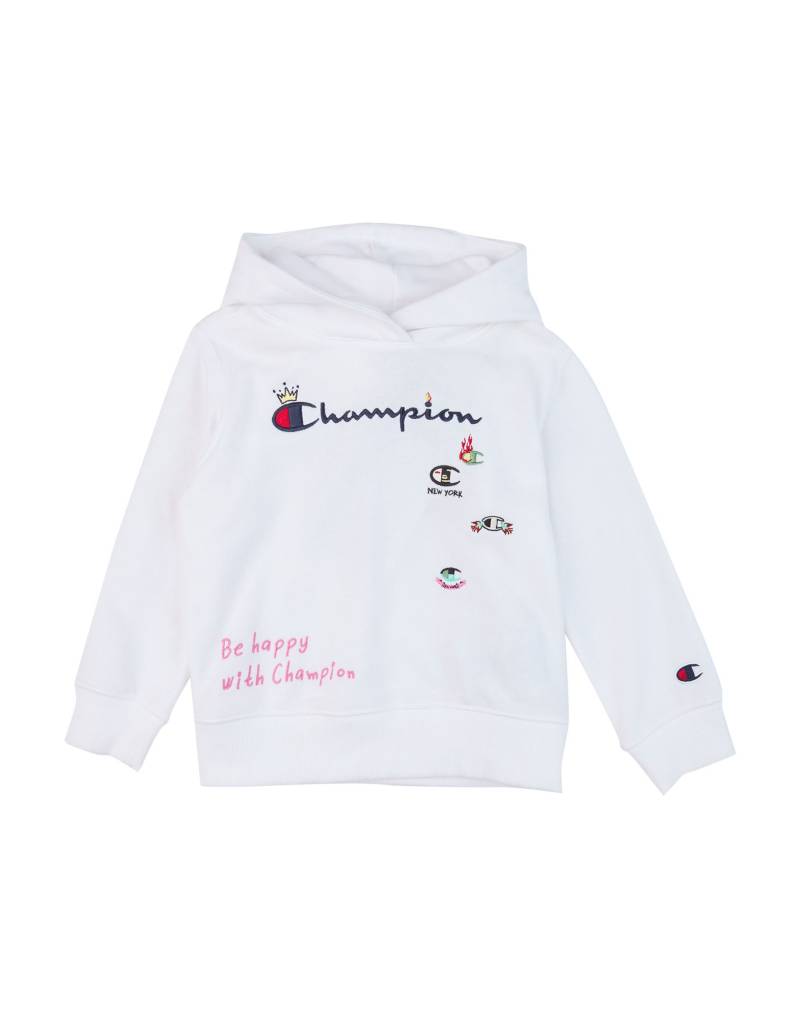 CHAMPION Sweatshirt Kinder Weiß von CHAMPION