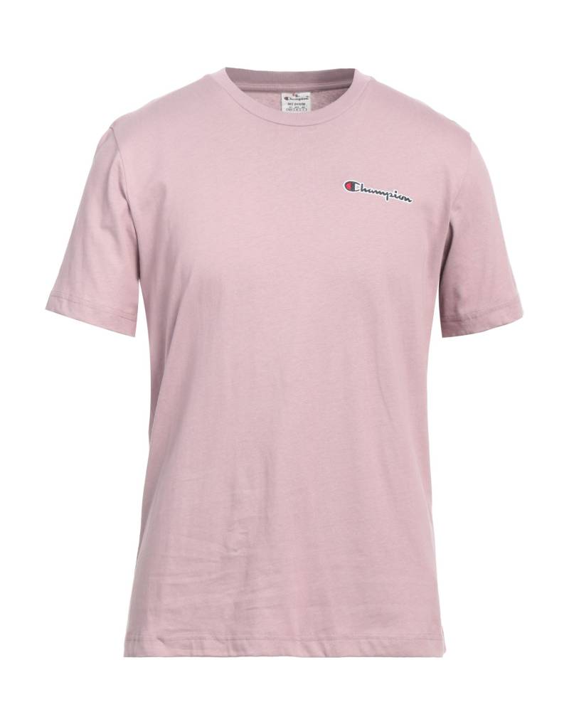 CHAMPION T-shirts Herren Rosa von CHAMPION