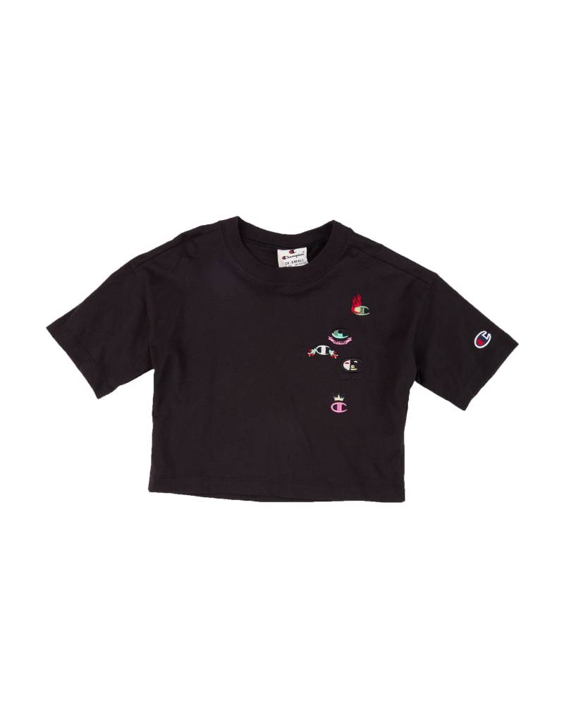 CHAMPION T-shirts Kinder Schwarz von CHAMPION