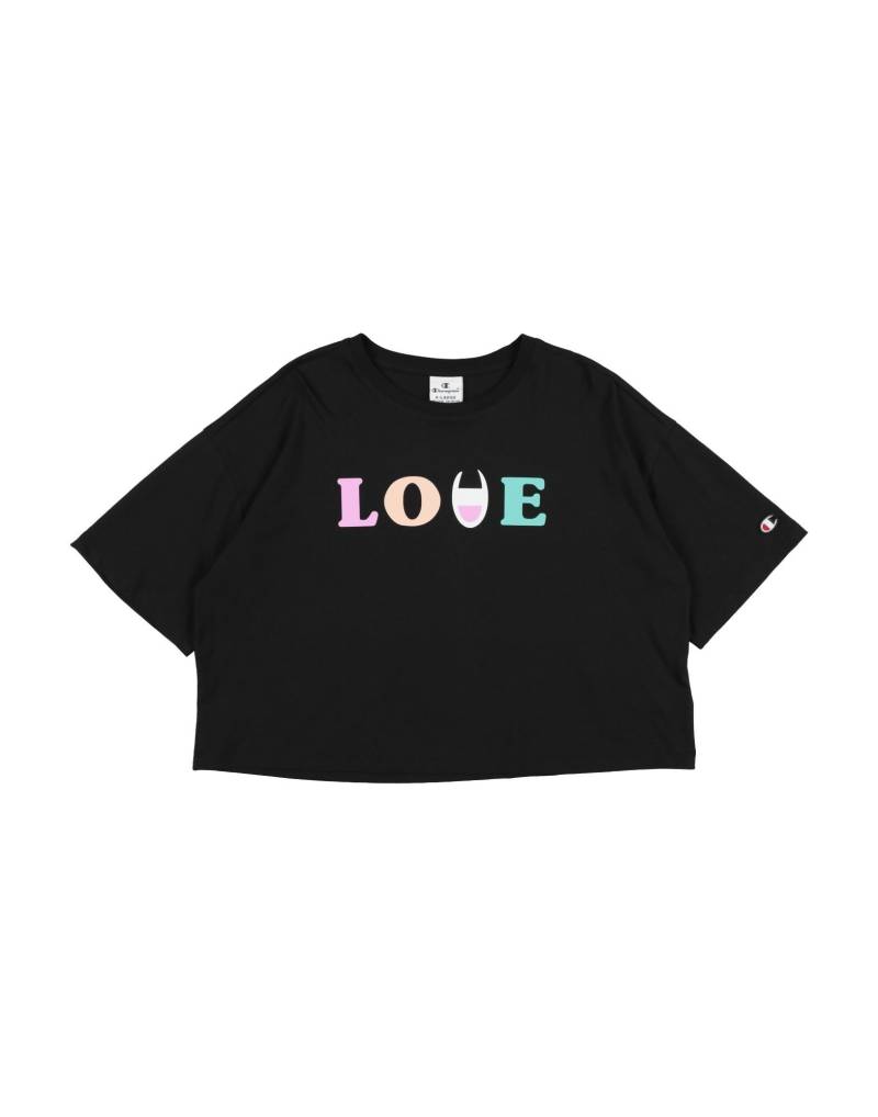 CHAMPION T-shirts Kinder Schwarz von CHAMPION