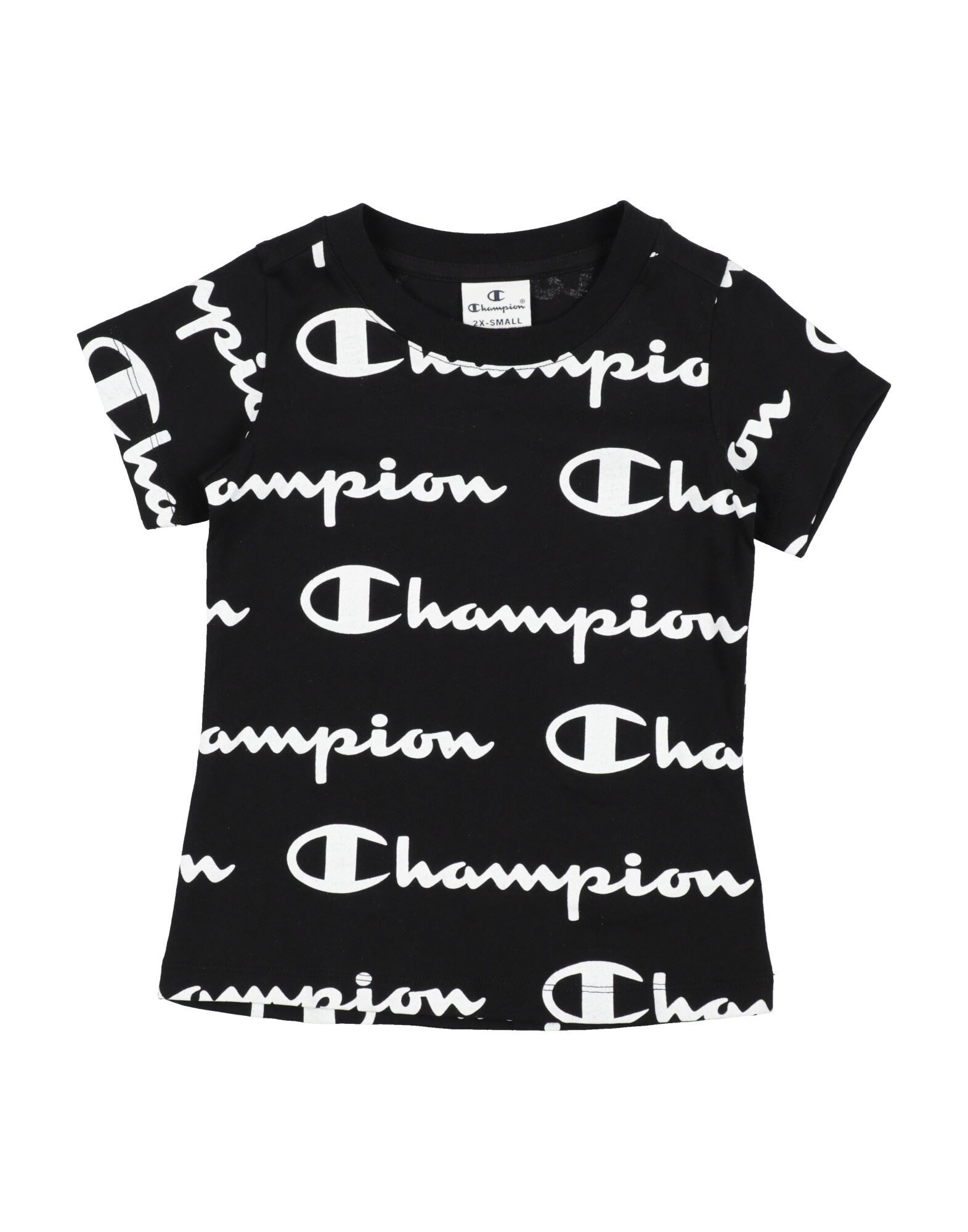 CHAMPION T-shirts Kinder Schwarz von CHAMPION