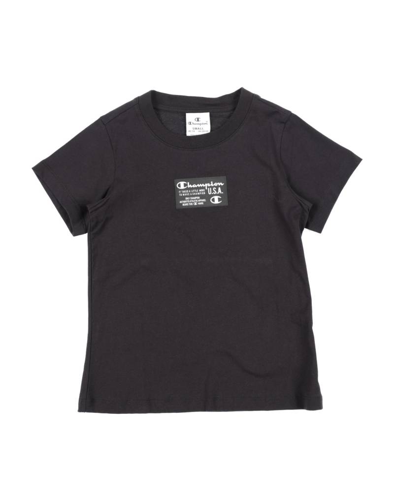 CHAMPION T-shirts Kinder Schwarz von CHAMPION