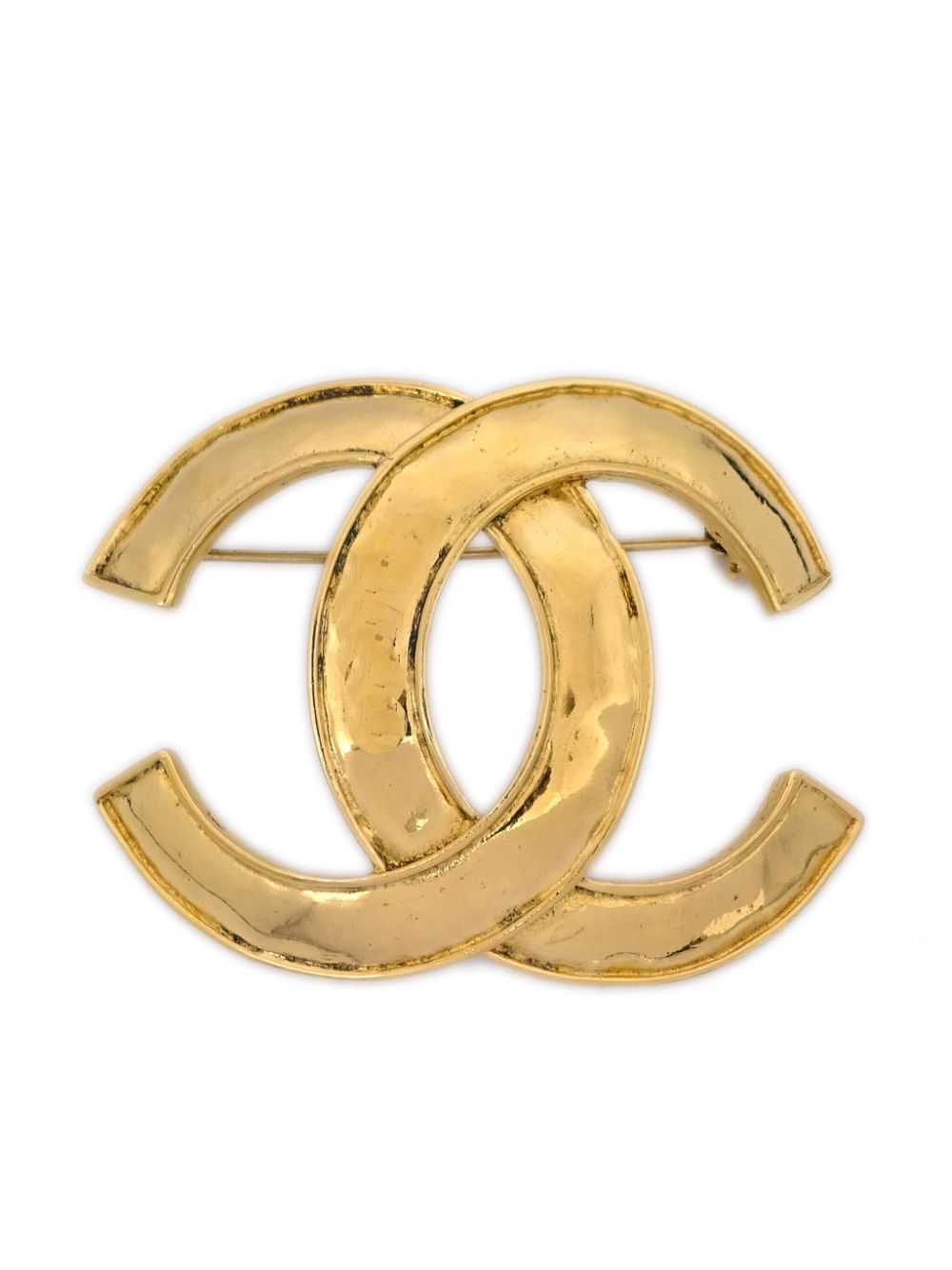 CHANEL Pre-Owned 1994 Corsage-Brosche mit CC - Gold von CHANEL Pre-Owned