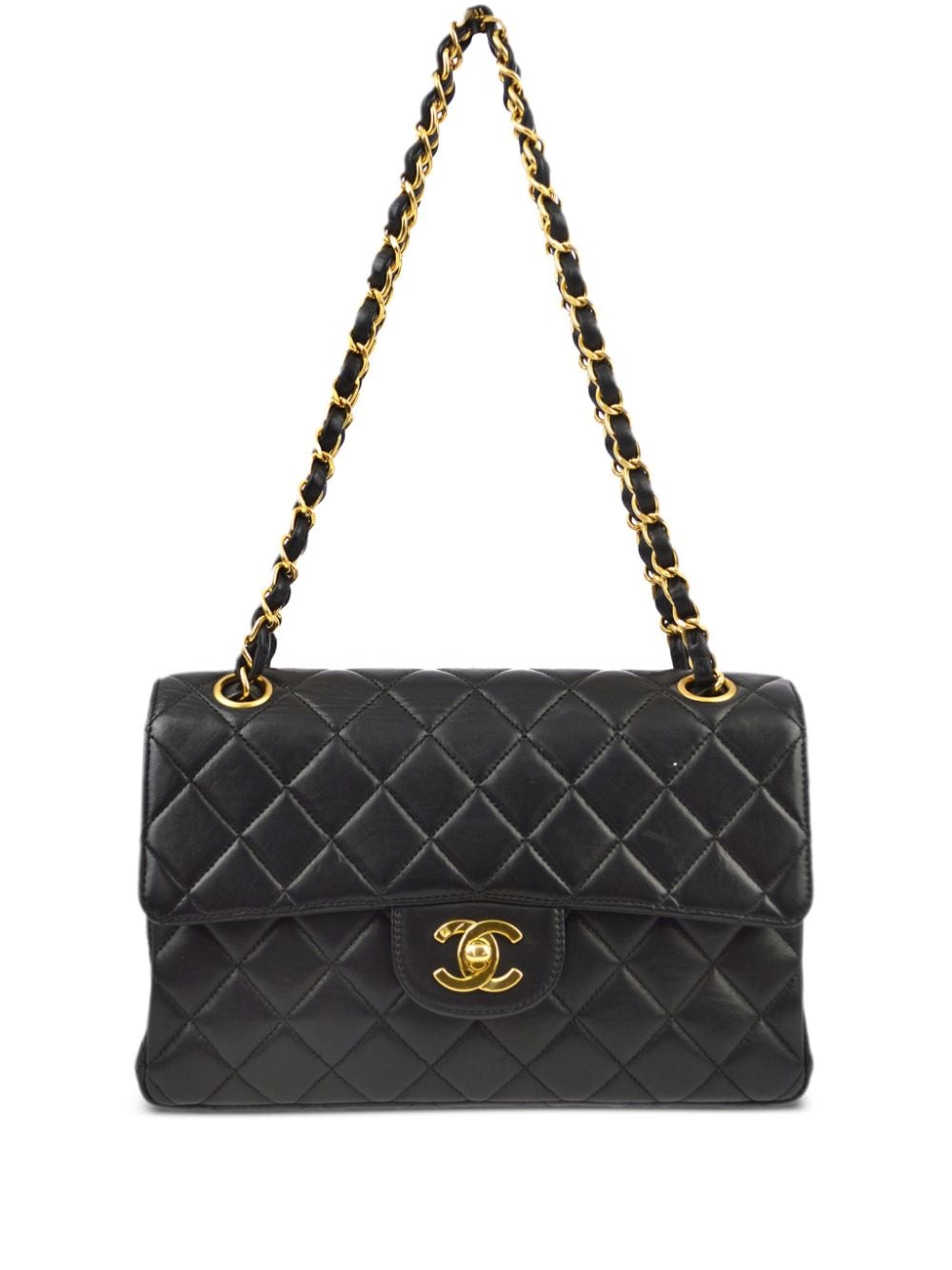 CHANEL Pre-Owned 1995 Double Sided Classic Flap Schultertasche - Schwarz von CHANEL Pre-Owned