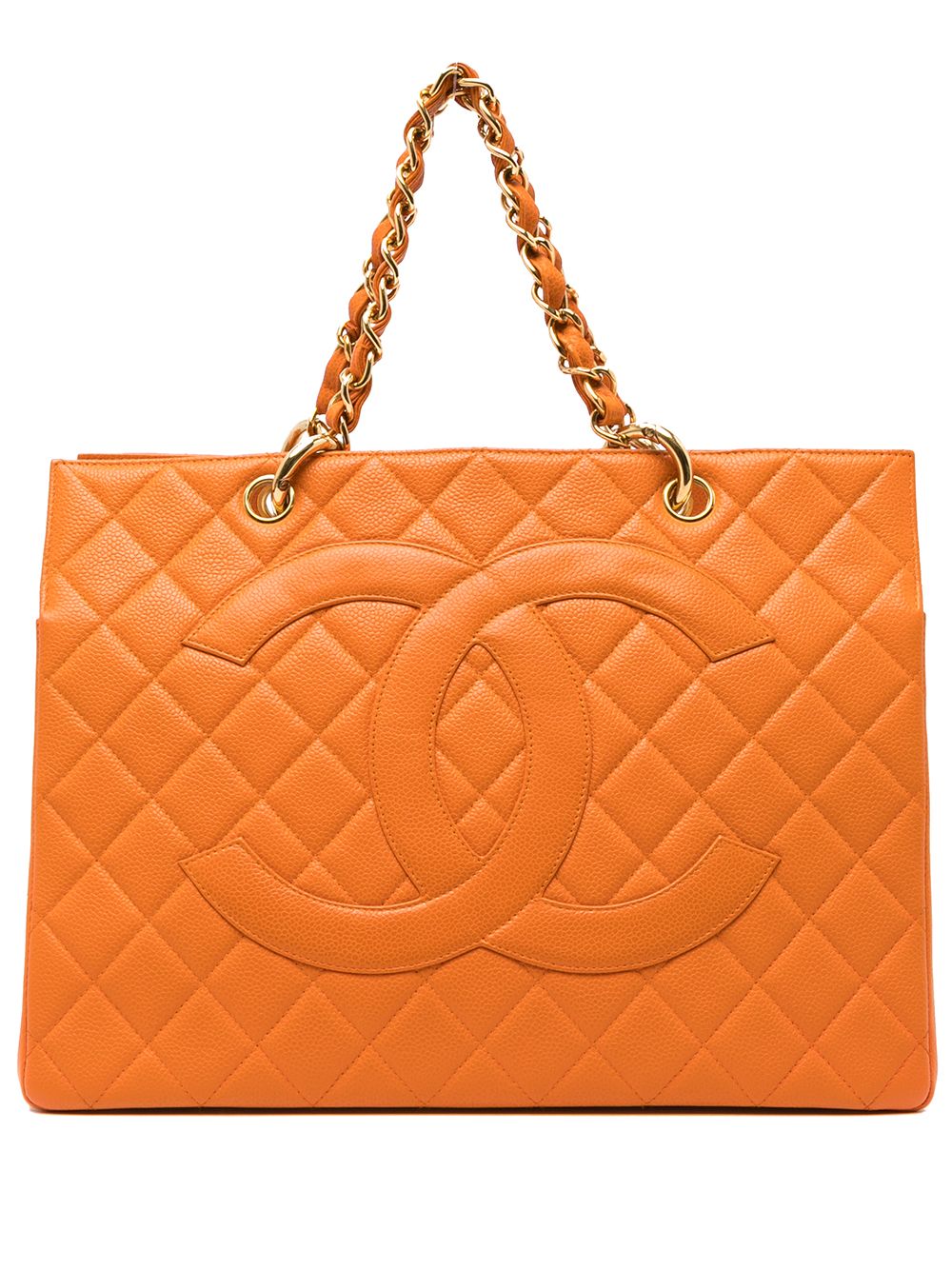 CHANEL Pre-Owned 1997 Handtasche mit CC - Orange von CHANEL Pre-Owned