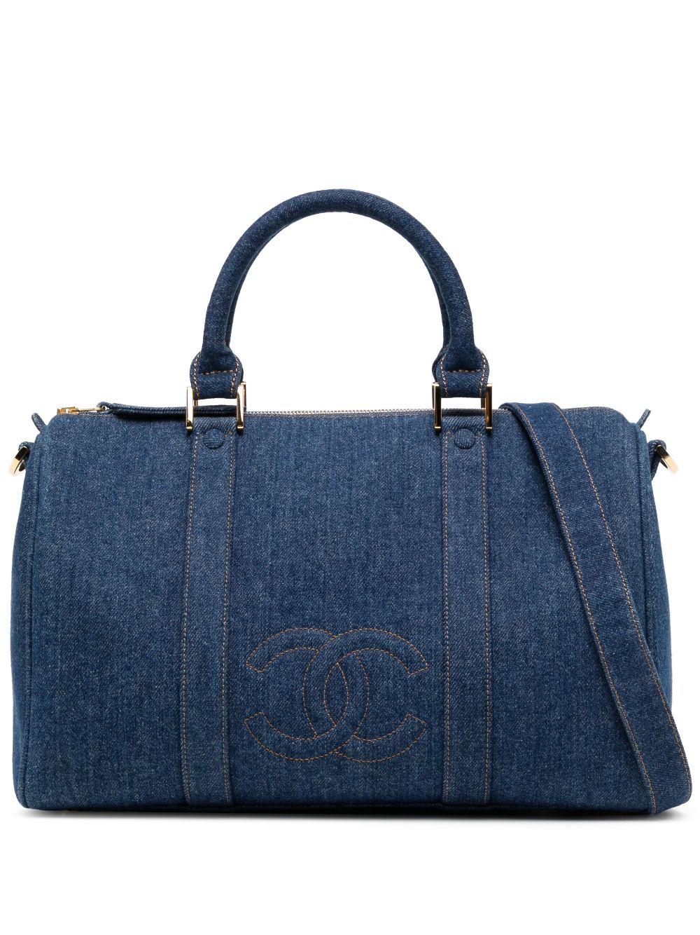 CHANEL Pre-Owned 1997 Reisetasche mit CC - Blau von CHANEL Pre-Owned