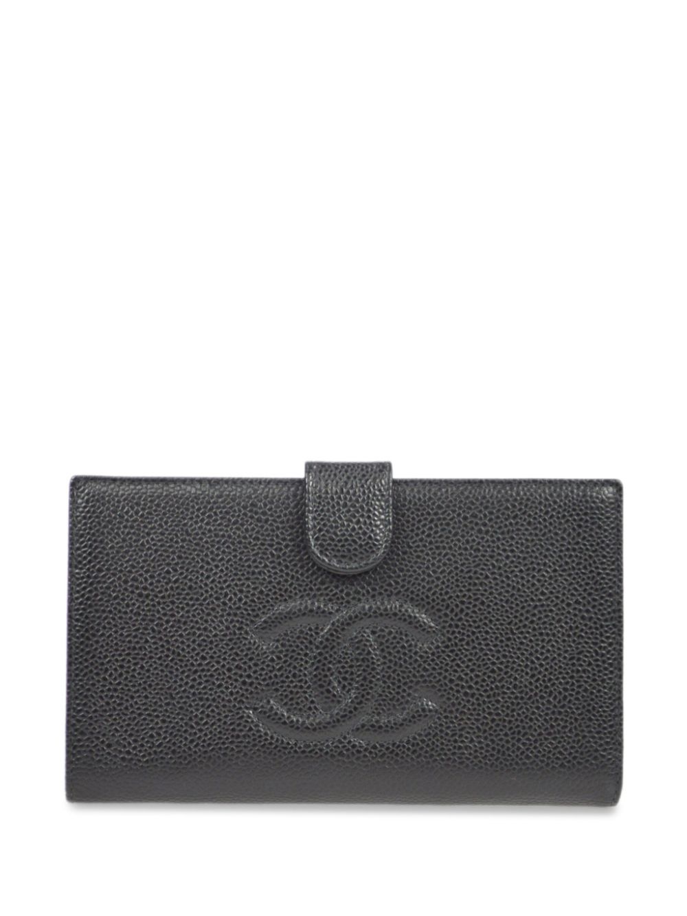 CHANEL Pre-Owned 2002 CC Portemonnaie - Schwarz von CHANEL Pre-Owned