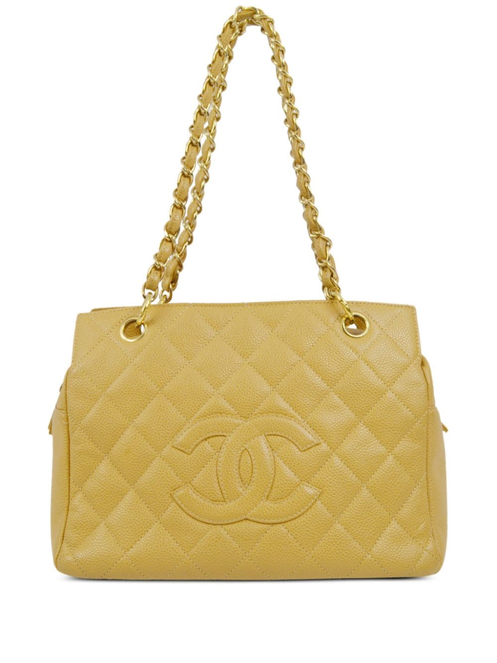 CHANEL Pre-Owned 2002 Petite Timeless Handtasche - Gelb von CHANEL Pre-Owned