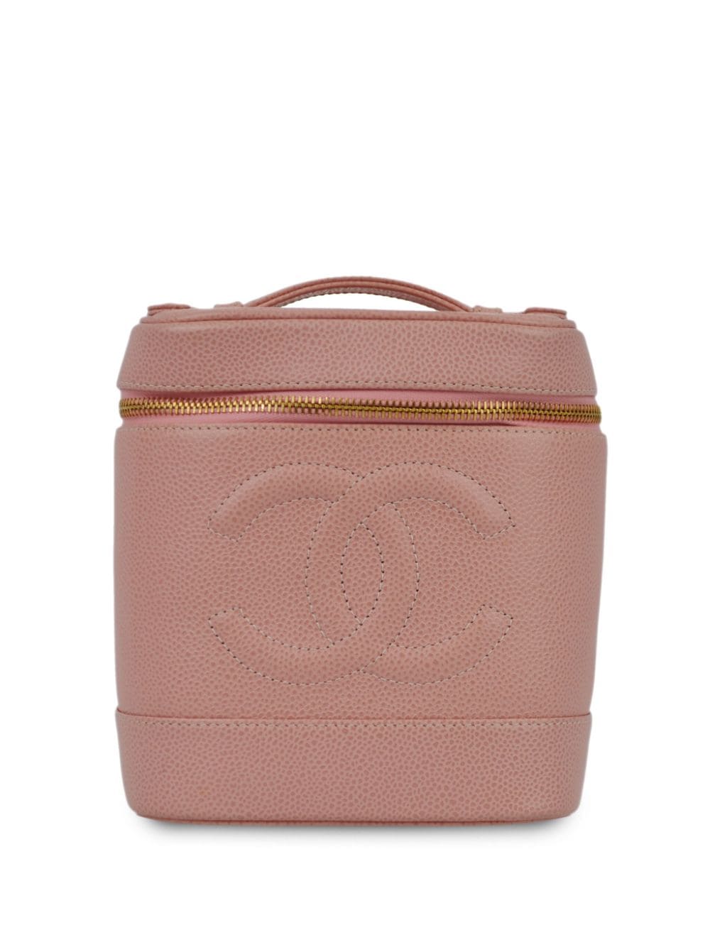 CHANEL Pre-Owned 2003 Kosmetiktasche mit CC - Rosa von CHANEL Pre-Owned