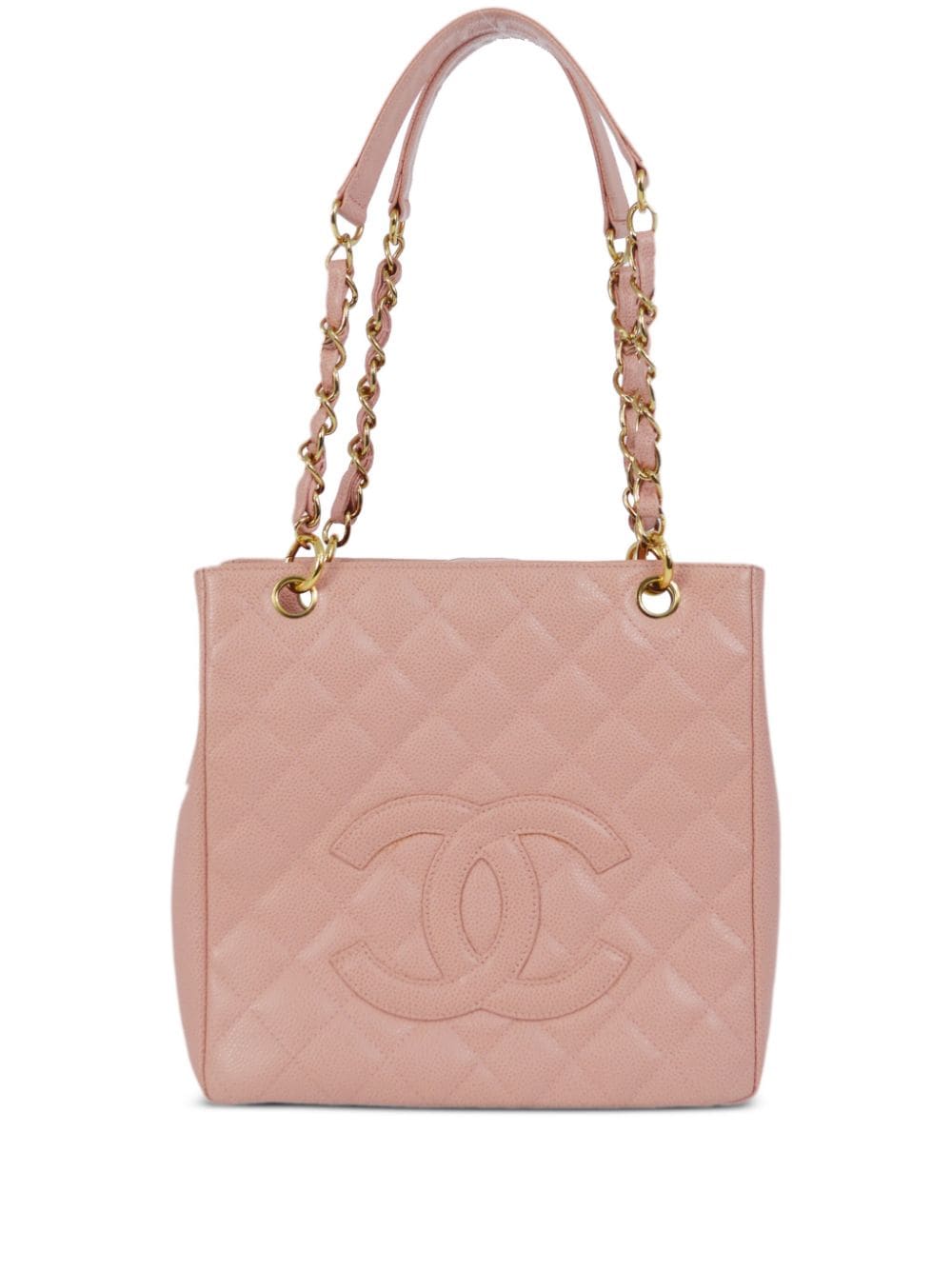 CHANEL Pre-Owned 2003 pre-owned kleine Handtasche mit Steppung - Rosa CHANEL Pre-Owned 2003 pre-owned kleine Handtasche mit Steppung - Rosa von CHANEL Pre-Owned