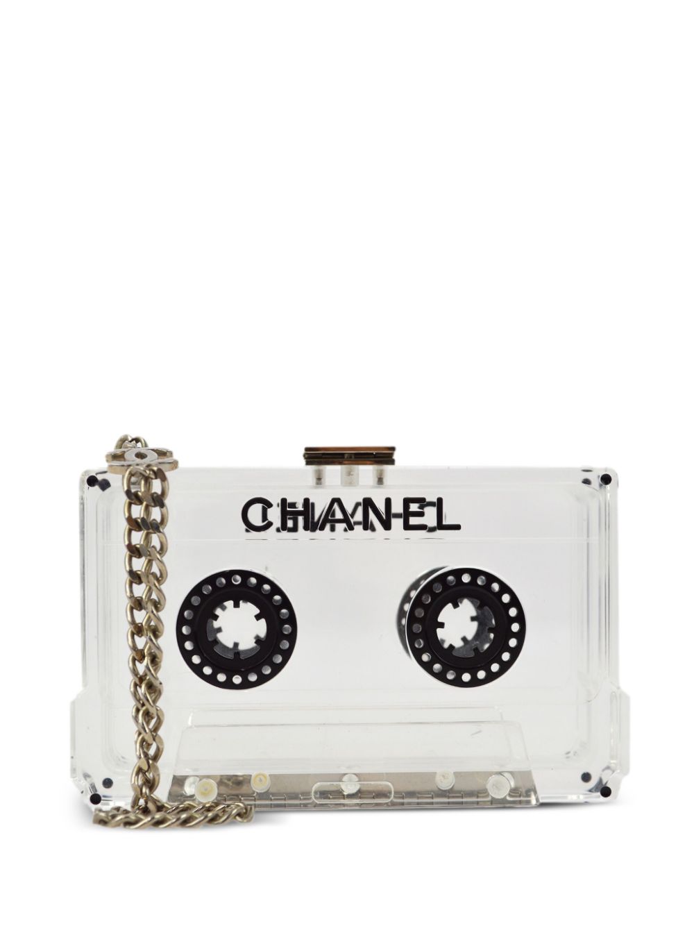 CHANEL Pre-Owned 2004 Cassette Clutch - Weiß von CHANEL Pre-Owned
