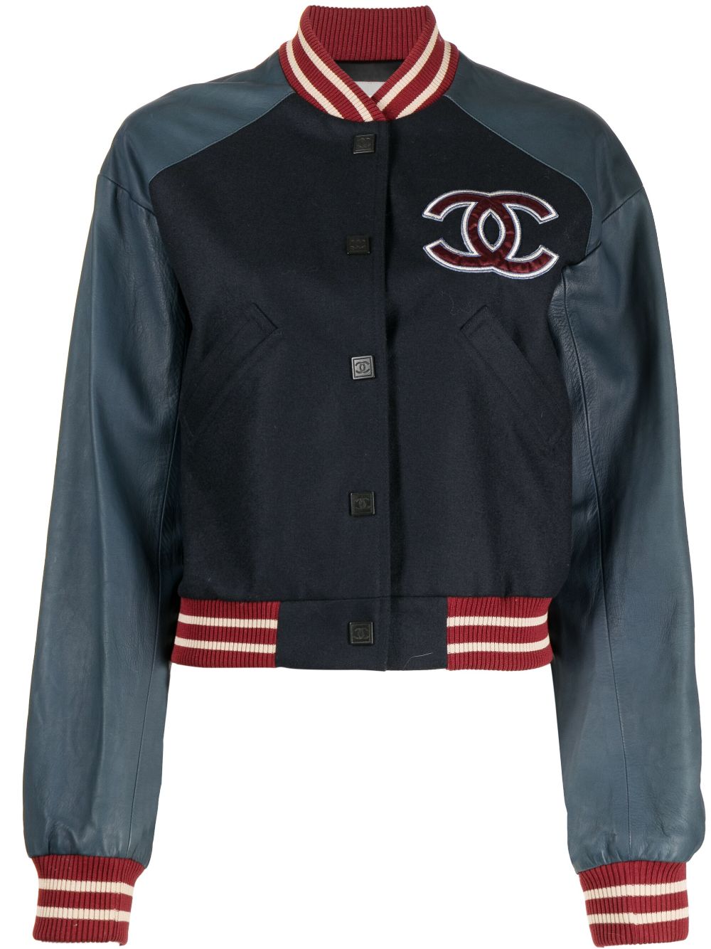 CHANEL Pre-Owned 2004 Sports Line Bomberjacke - Blau von CHANEL Pre-Owned