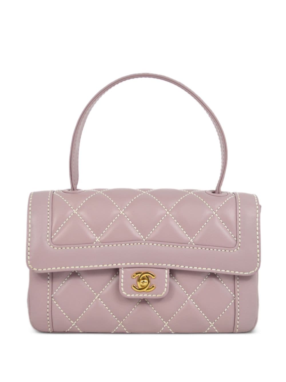 CHANEL Pre-Owned 2005 Handtasche mit Wild Stitch - Violett von CHANEL Pre-Owned