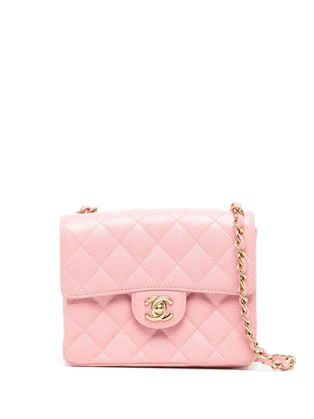 CHANEL Pre-Owned 2005 Mini Classic Flap Schultertasche - Rosa von CHANEL Pre-Owned