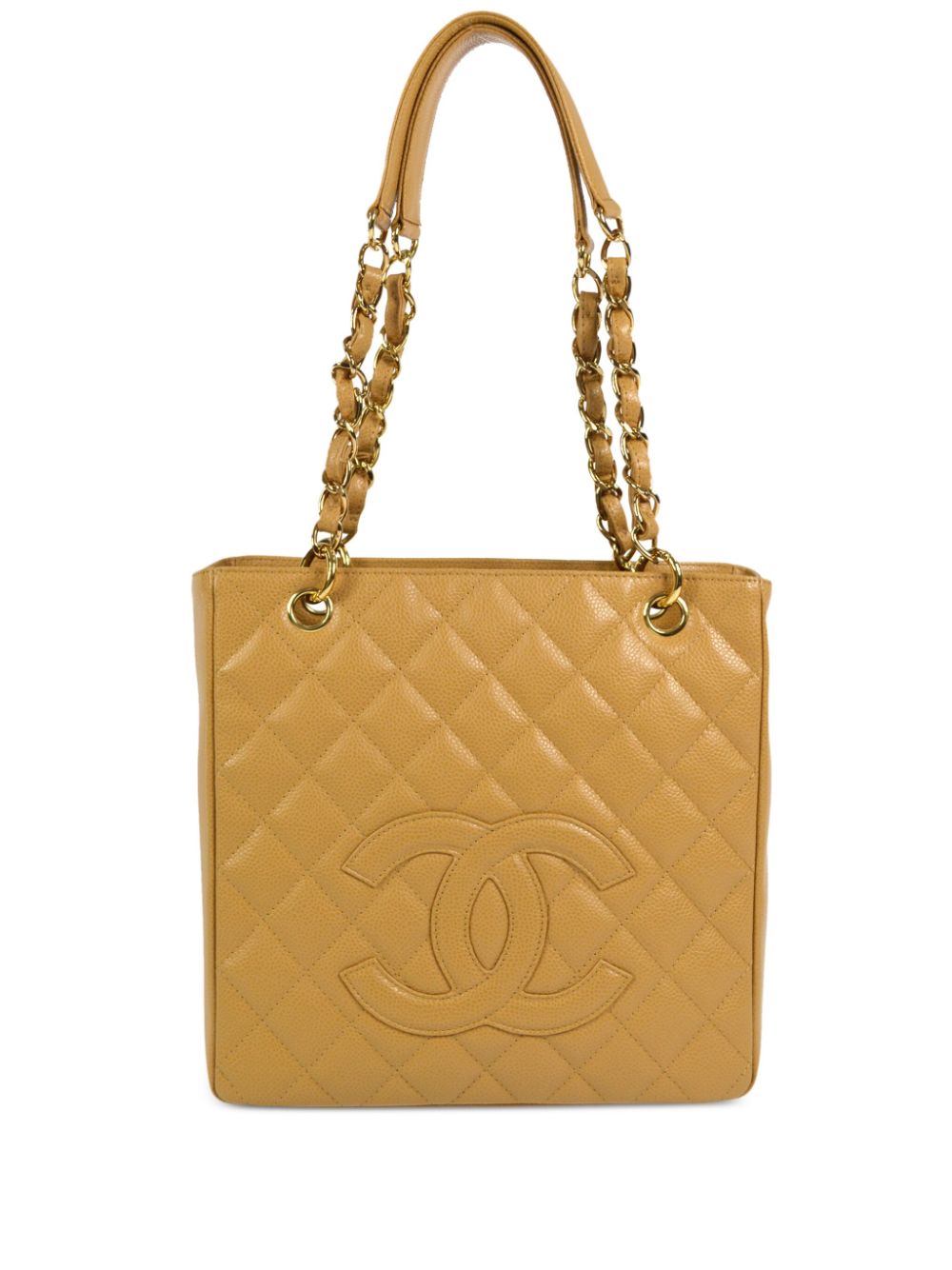 CHANEL Pre-Owned 2005 Petite Shopping Handtasche - Gelb von CHANEL Pre-Owned