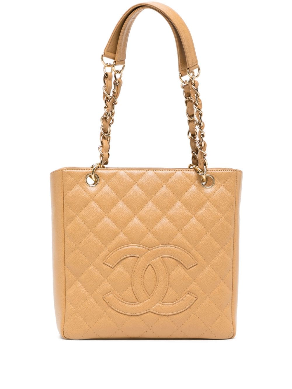 CHANEL Pre-Owned 2005 Petite Shopping Handtasche - Nude von CHANEL Pre-Owned