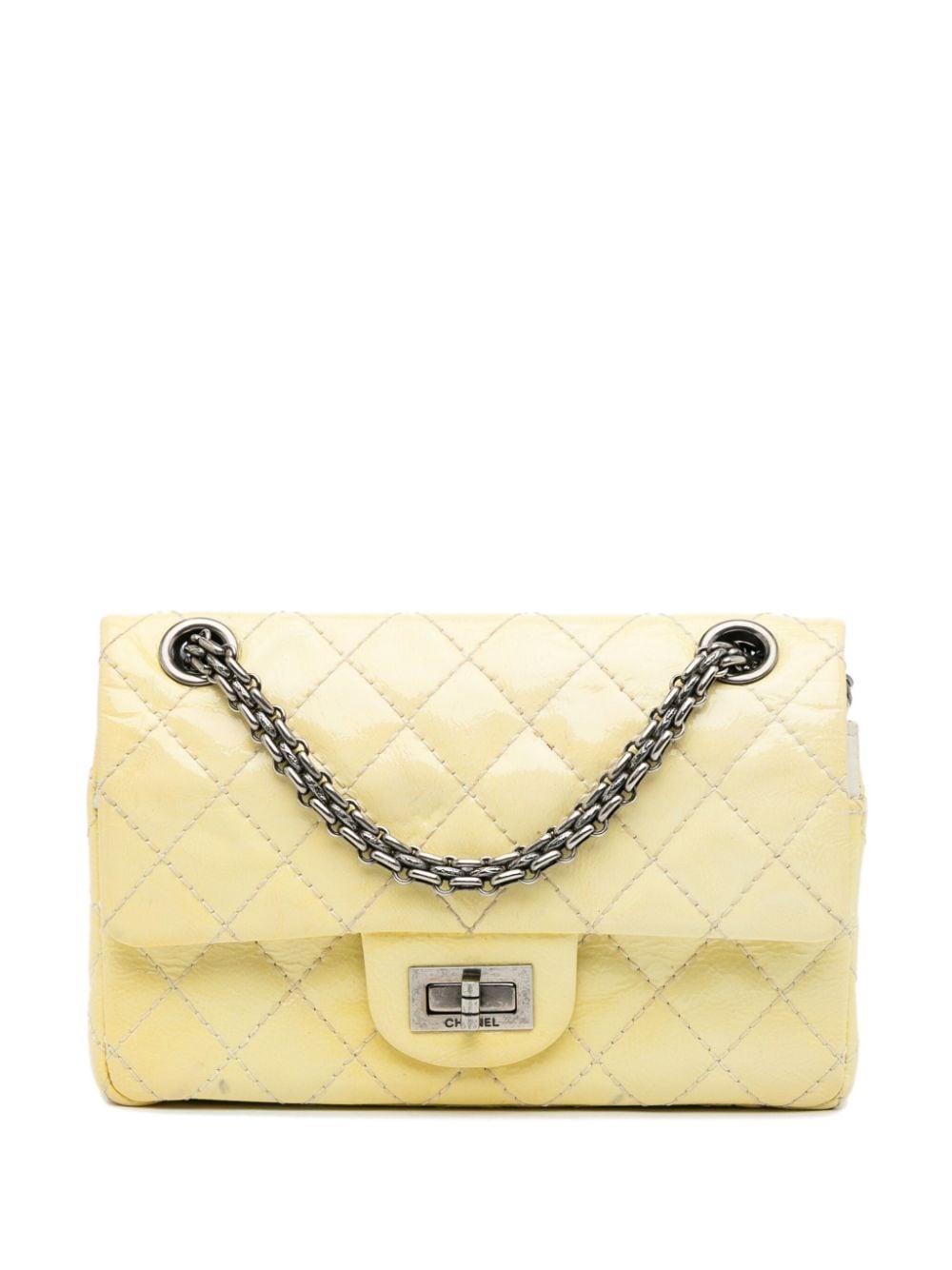 CHANEL Pre-Owned 2006-2008 pre-owned mini Reissue Schultertasche - Gelb von CHANEL Pre-Owned