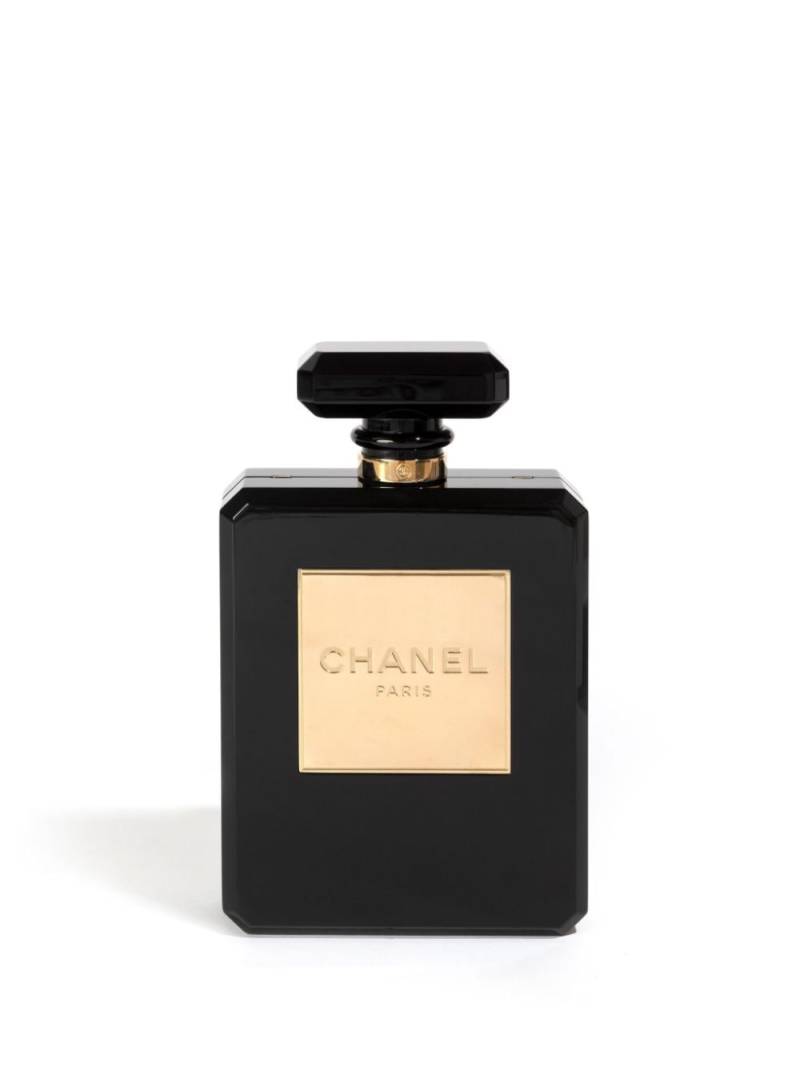 CHANEL Pre-Owned 2013 Nº5 Perfume Bottle Clutch - Schwarz von CHANEL Pre-Owned