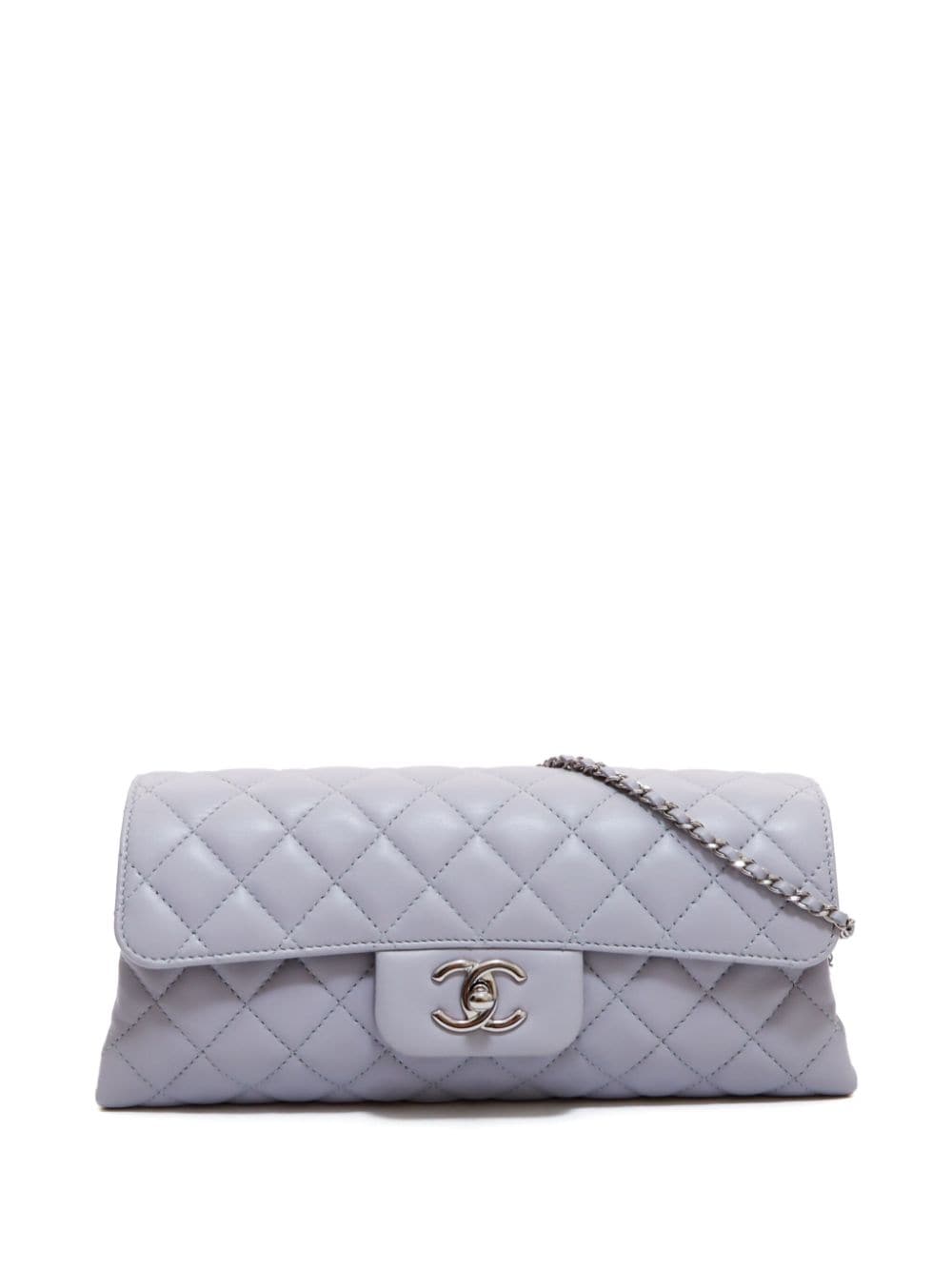 CHANEL Pre-Owned 2014-2015 Airline Classic Flap Schultertasche - Grau von CHANEL Pre-Owned