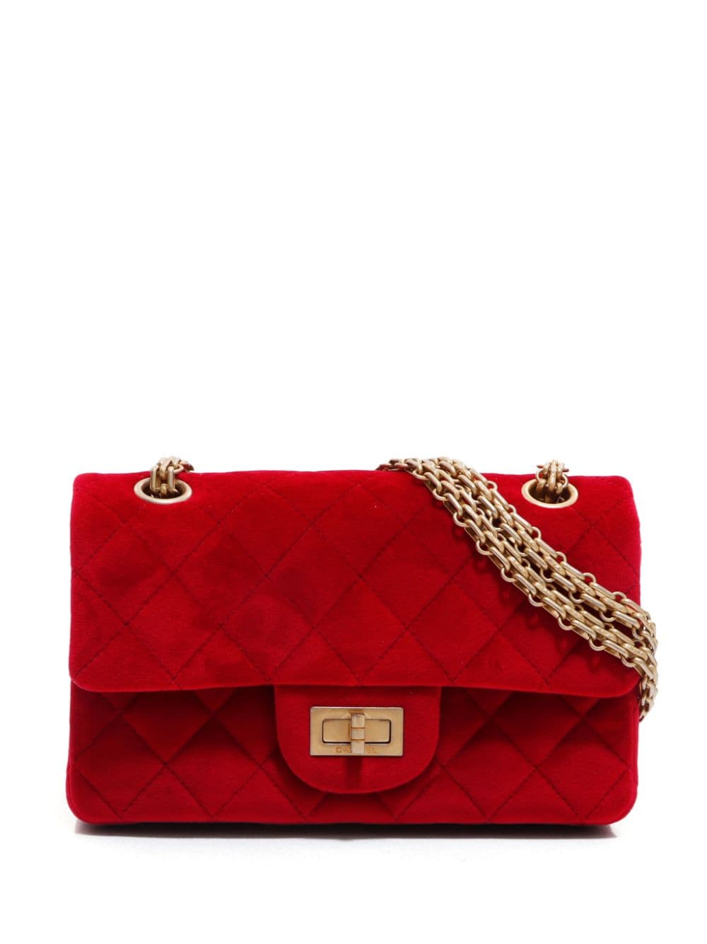 CHANEL Pre-Owned 2019-2020 2.55 Reissue Schultertasche - Rot von CHANEL Pre-Owned