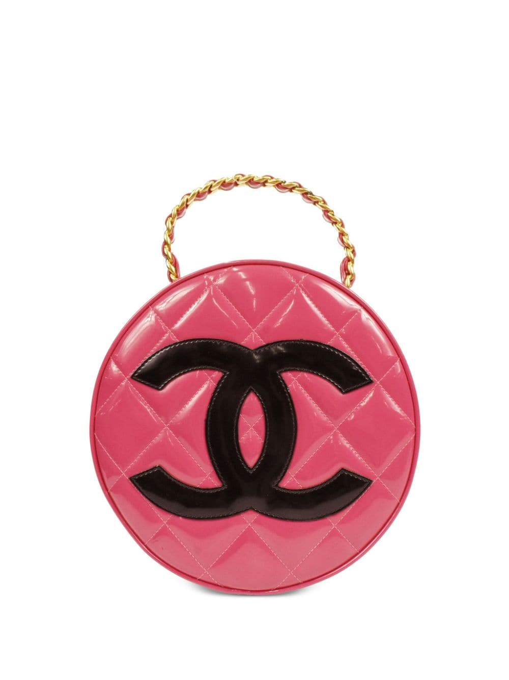 CHANEL Pre-Owned Gesteppte 1995 Kosmetiktasche - Rosa von CHANEL Pre-Owned