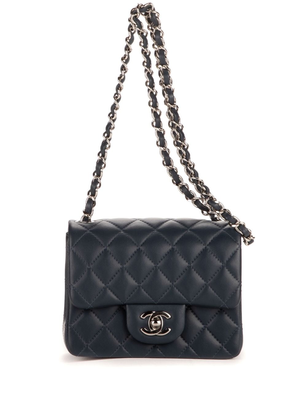 CHANEL Pre-Owned Mini Schultertasche - Blau von CHANEL Pre-Owned