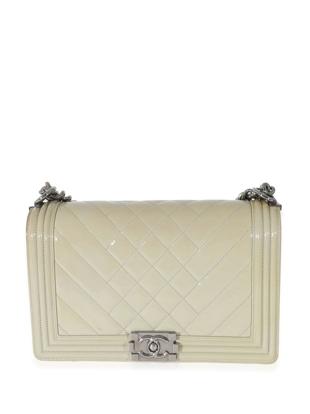 CHANEL Pre-Owned 2014 Mittelgroße Boy Chanel Schultertasche - Grau CHANEL Pre-Owned 2014 Mittelgroße Boy Chanel Schultertasche - Grau von CHANEL Pre-Owned