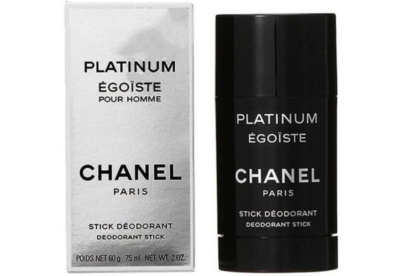 CHANEL Deo-Stift Platinum Egoiste, Packung, 1-tlg., 75 ml Deo-Stift CHANEL Deo-Stift Platinum Egoiste, Packung, 1-tlg., 75 ml Deo-Stift von CHANEL