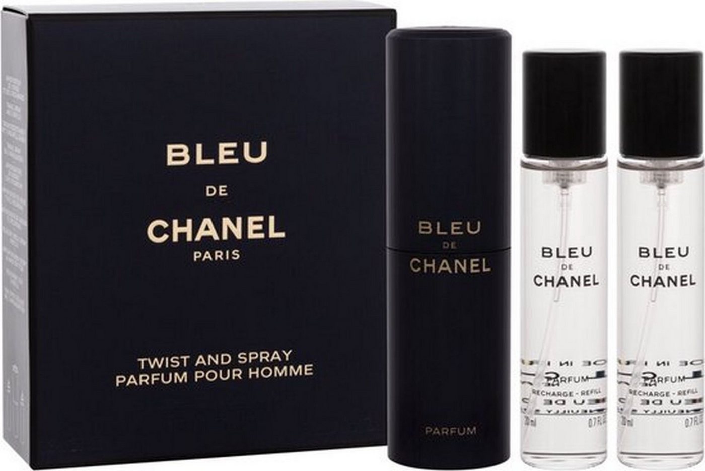 CHANEL Eau de Parfum CHANEL BLEU DE CHANEL PARFUM TWIST AND SPRAY von CHANEL