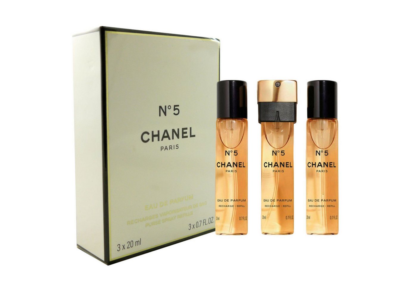 CHANEL Eau de Parfum CHANEL N°5 REFILL EAU DE PARFUM TASCHENZERSTÄUBER SPRAY von CHANEL