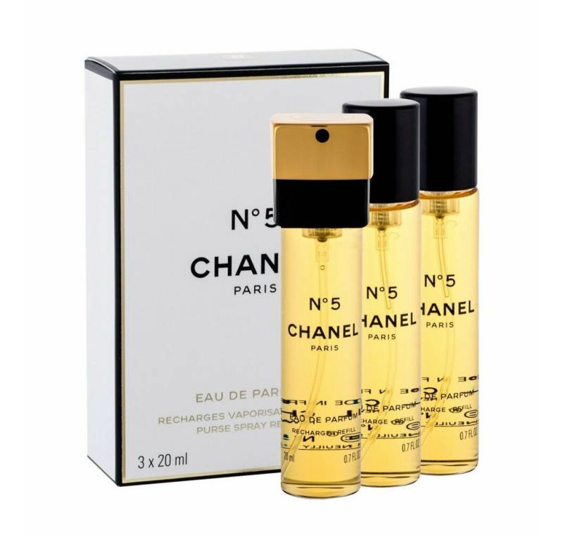 CHANEL Eau de Parfum No. 5 Eau de Parfum Nachfüllung 3 x 20ml von CHANEL