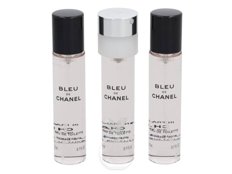 CHANEL Eau de Toilette Chanel Bleu de Chanel Eau de Toilette 3 x 20 ml ohne Zerstäuber, 1-tlg. von CHANEL