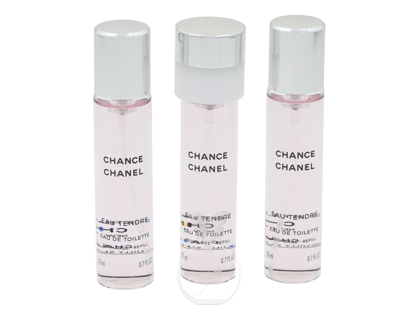 CHANEL Eau de Toilette Chanel Chance Eau Tendre Eau de Toilette Twist and Spray 3 x 20 ml von CHANEL