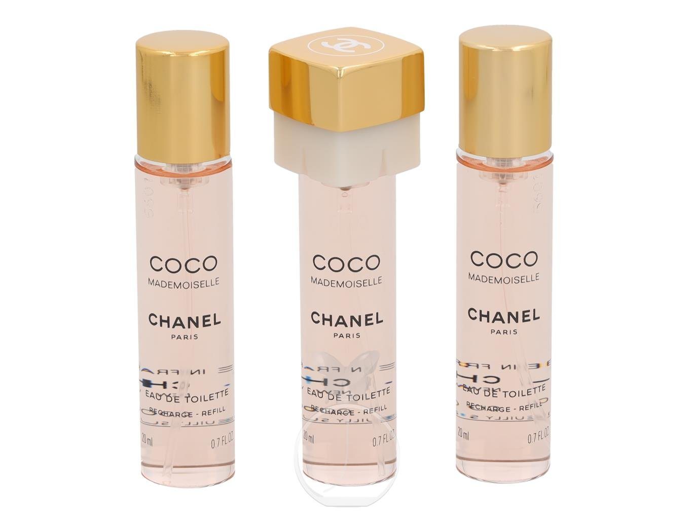 CHANEL Eau de Toilette Chanel Coco Mademoiselle Eau de Toilette 3 x 20 ml ohne Zerstäuber, 1-tlg. von CHANEL