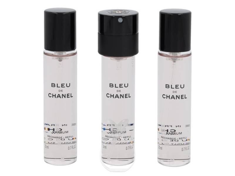 CHANEL Extrait Parfum Chanel Bleu de Chanel Parfum Twist and Spray 3 x 20 ml ohne Zerstäuber von CHANEL
